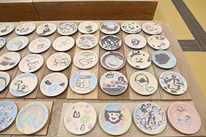 陶芸教室　楽しかったね　年長A・B　NO．2