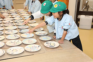 陶芸教室　楽しかったね　年長A・B　NO．2