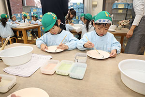 陶芸教室　楽しかったね　年長A・B　NO．1