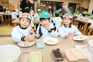 陶芸教室　楽しかったね　年長A・B　NO．1