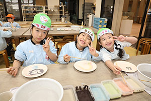 陶芸教室　楽しかったね　年長A・B　NO．1