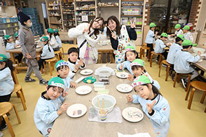 陶芸教室　楽しかったね　年長A・B　NO．1