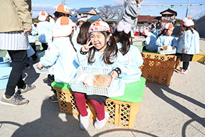 ふれあい動物園　たのしかったね　年少組