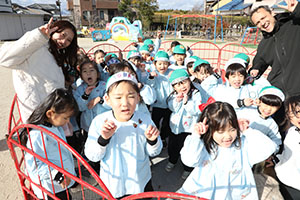 ふれあい動物園　たのしかったね　年長組