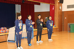 ヴィアティン三重　サッカー教室が開かれました　E・全クラス集合写真