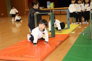 体操教室 　ー跳び箱ー　ぱんだ