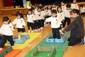 体操教室 　ー跳び箱ー　ぱんだ