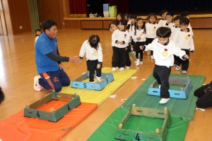 体操教室 　ー跳び箱ー　ぱんだ