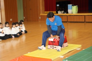 体操教室 　ー跳び箱ー　ぱんだ