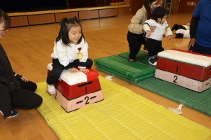 体操教室 　ー跳び箱ー　ぱんだ