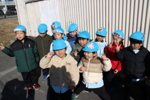 お散歩へでかけました　あひる・さくら