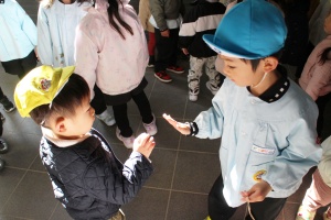 お散歩へでかけました　あひる・さくら