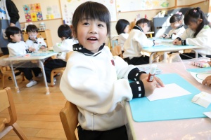 年賀状を書きました　ことり