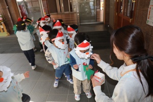 サンタさんに変身！🎅　ひよこ