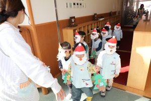 サンタさんに変身！🎅　ひよこ