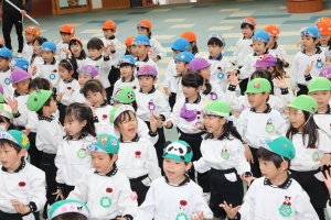 出初式の練習をしました✨年長