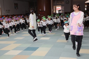 出初式の練習をしました✨年長