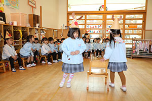 いす取りゲーム　きりん