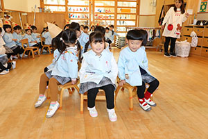 いす取りゲーム　きりん