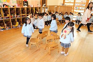 いす取りゲーム　きりん