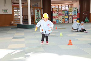 リレー楽しかったね　こあら・ことり・ぱんだ