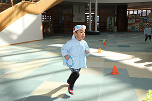 リレー楽しかったね　こあら・ことり・ぱんだ