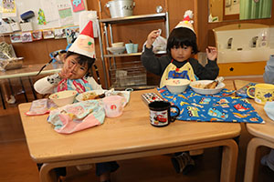 クリスマスランチ🎄🍴　ひよこ・あひる・ぺんぎん