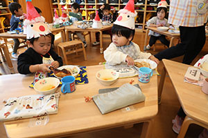 クリスマスランチ🎄🍴　ひよこ・あひる・ぺんぎん