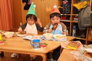 クリスマスランチ🎄🍴　ひよこ・あひる・ぺんぎん