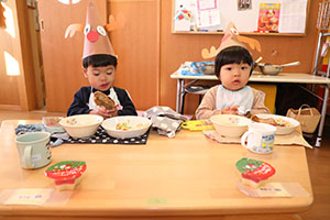 クリスマスランチ🎄🍴　ひよこ・あひる・ぺんぎん