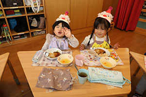 クリスマスランチ🎄🍴　ひよこ・あひる・ぺんぎん