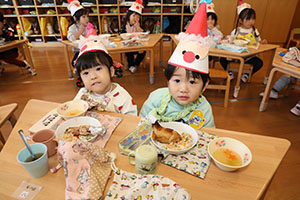 クリスマスランチ🎄🍴　ひよこ・あひる・ぺんぎん