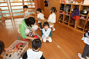 電車ごっこ　ひよこ