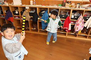 電車ごっこ　ひよこ