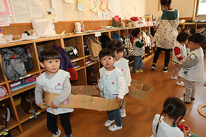 電車ごっこ　ひよこ