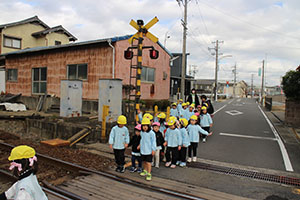 お散歩へでかけました　ひよこ・ひまわり