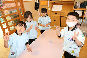 スライムパーティ★　ばら・すみれ