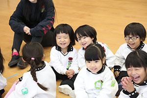 体操教室 　ー跳び箱ー　ことり