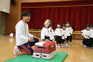 体操教室 　ー跳び箱ー　うさぎ