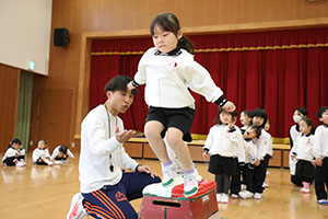 体操教室 　ー跳び箱ー　うさぎ