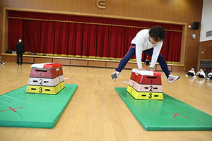 体操教室 　ー跳び箱ー　うさぎ