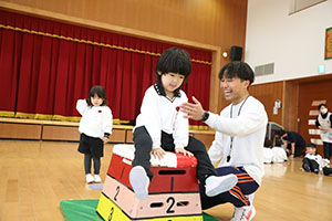 体操教室 　ー跳び箱ー　うさぎ