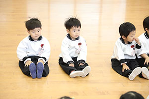 体操教室 　ー跳び箱ー　うさぎ