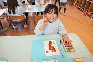 日本の伝統　ー年賀状・足湯ー　E