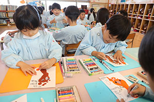 日本の伝統　ー年賀状・足湯ー　E