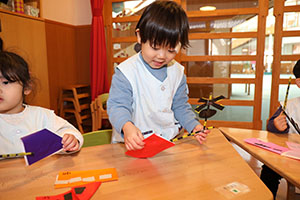 電車の制作　あひる