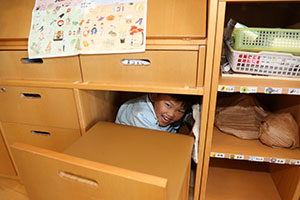 大掃除をしました　すみれ・ばら・たんぽぽ・りす・うさぎ・B・D