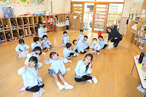 大掃除をしました　すみれ・ばら・たんぽぽ・りす・うさぎ・B・D