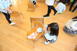 大掃除をしました　すみれ・ばら・たんぽぽ・りす・うさぎ・B・D