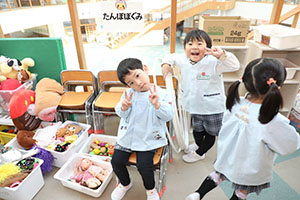 大掃除をしました　すみれ・ばら・たんぽぽ・りす・うさぎ・B・D